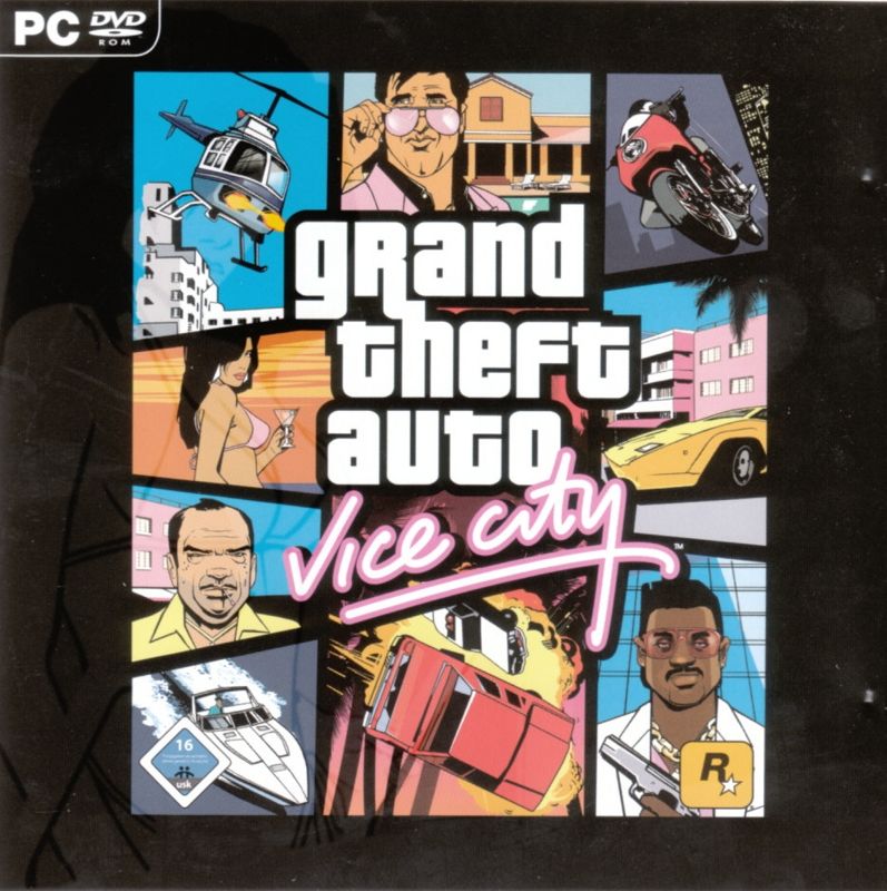 Grand Theft Auto Series Posters GTA 3 GTA Vice City GTA -  Denmark