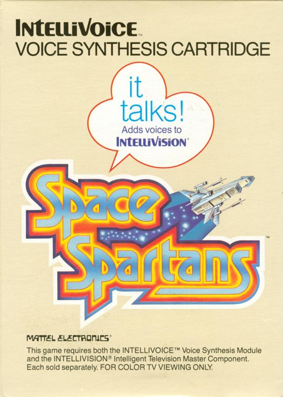 Front Cover for Space Spartans (Intellivision)
