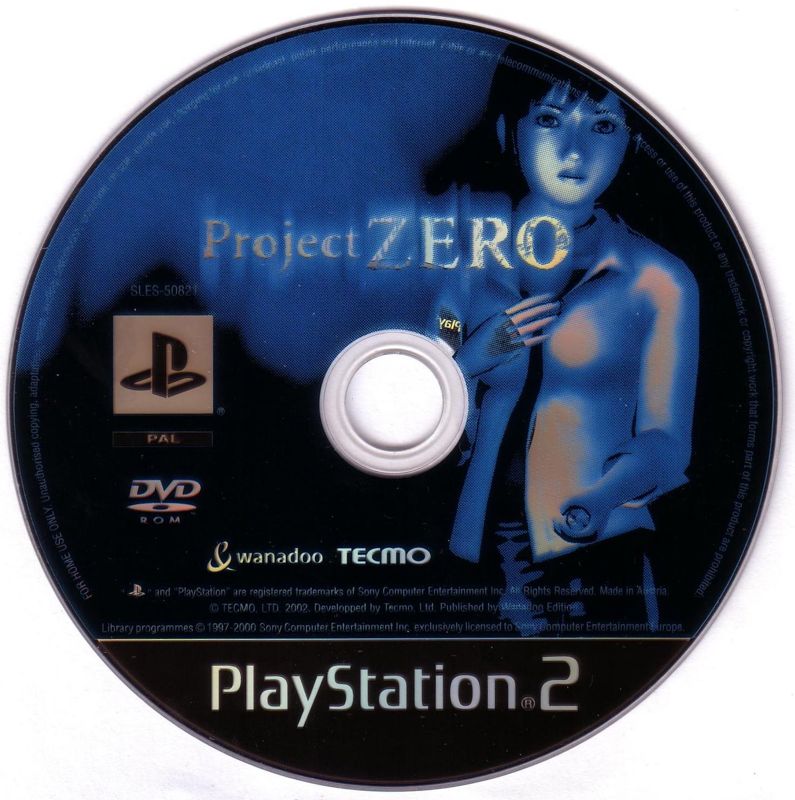 Media for Fatal Frame (PlayStation 2)