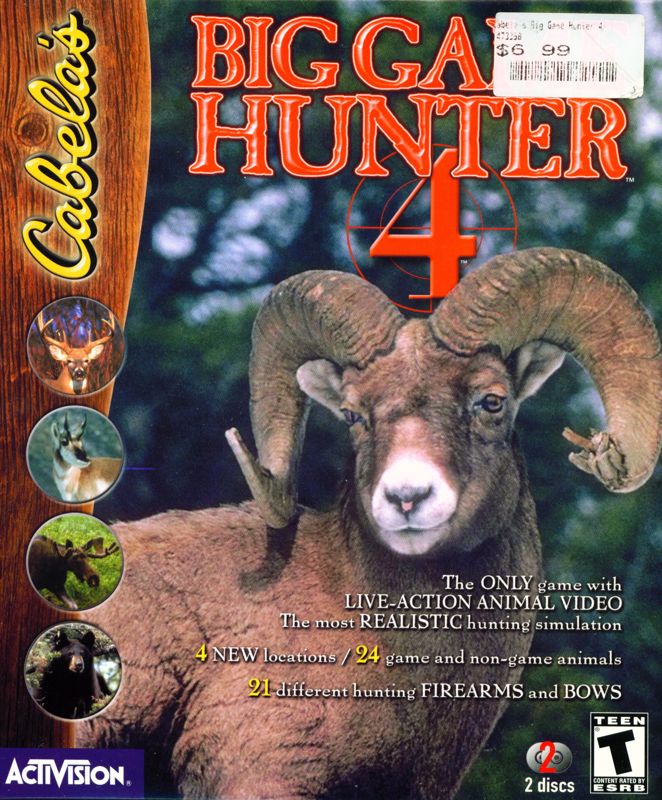 Front Cover for Cabela's Big Game Hunter 4 (Windows)