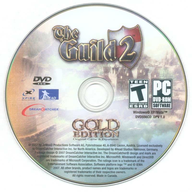 Media for The Guild 2: Gold Edition (Windows)
