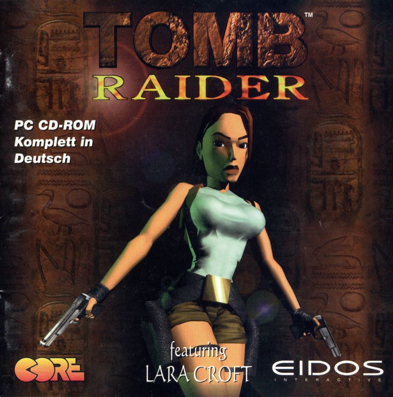 Other for Tomb Raider (DOS): Jewel Case - Front