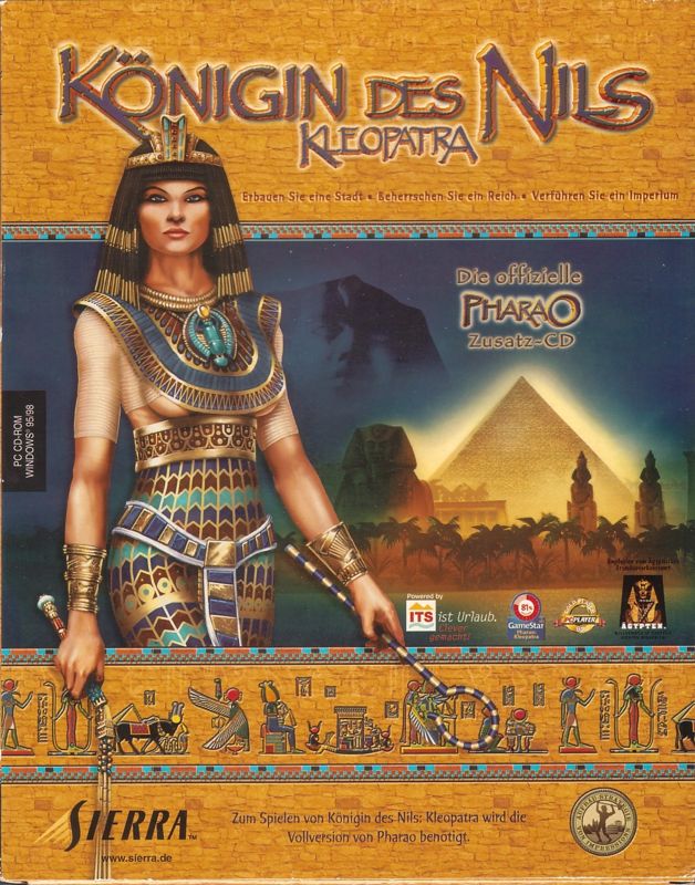 Front Cover for Cleopatra: Queen of the Nile (Windows)