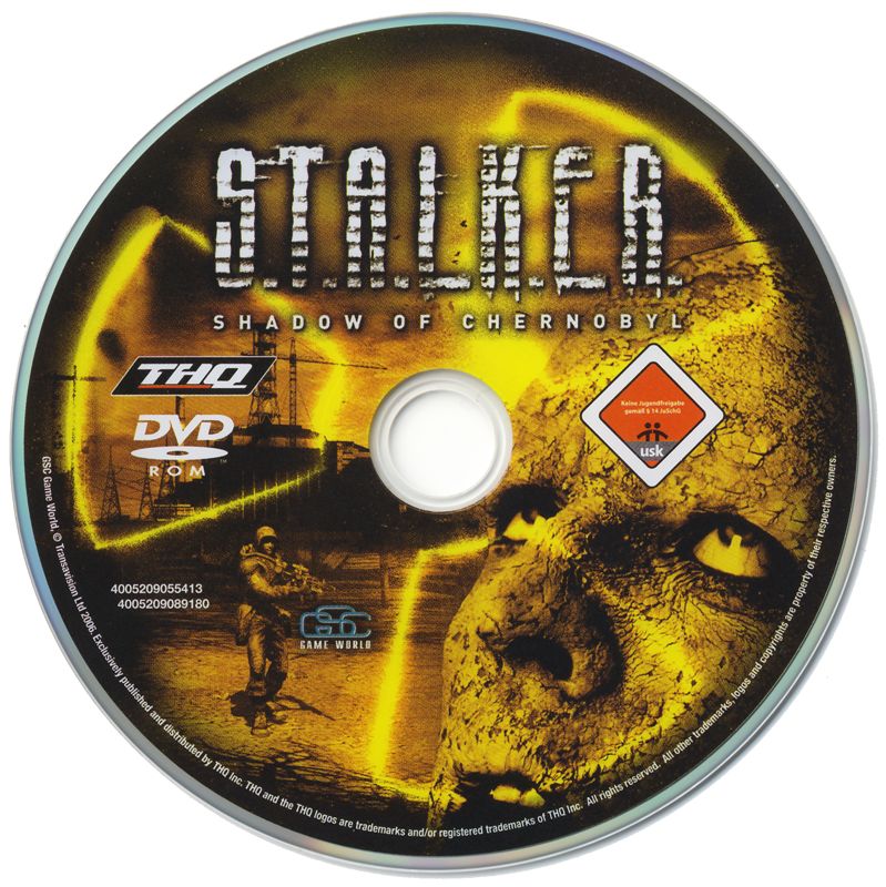 Media for S.T.A.L.K.E.R.: Shadow of Chernobyl (Limited Edition) (Windows): Game Disc
