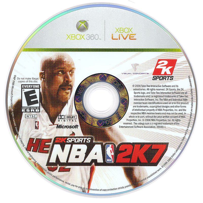 Media for NBA 2K7 (Xbox 360)