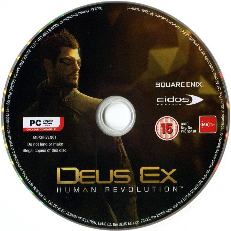 Media for Deus Ex: Human Revolution: Limited Edition (Windows) (European release)