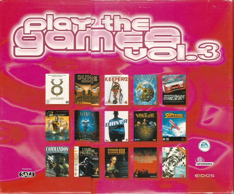 Front Cover for Play the Games Vol. 3 (Windows)