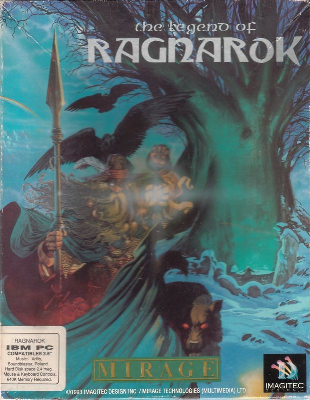 Front Cover for King's Table: The Legend of Ragnarok (DOS)