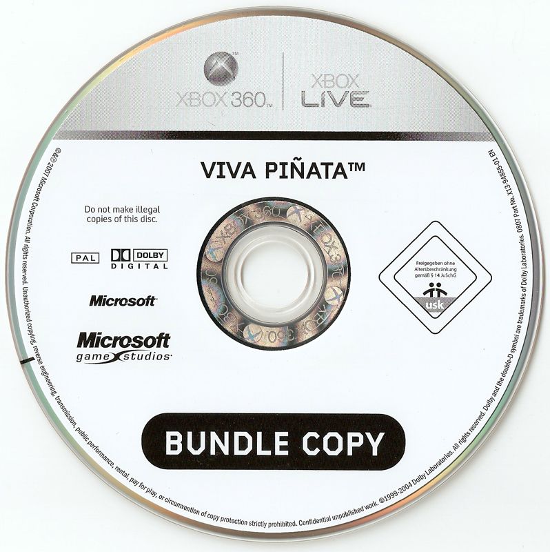 Media for Viva Piñata (Xbox 360) (Bundle copy)