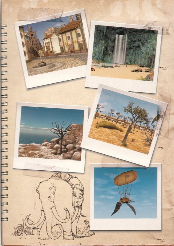 Inside Cover for Journey to the Center of the Earth (Windows): Right