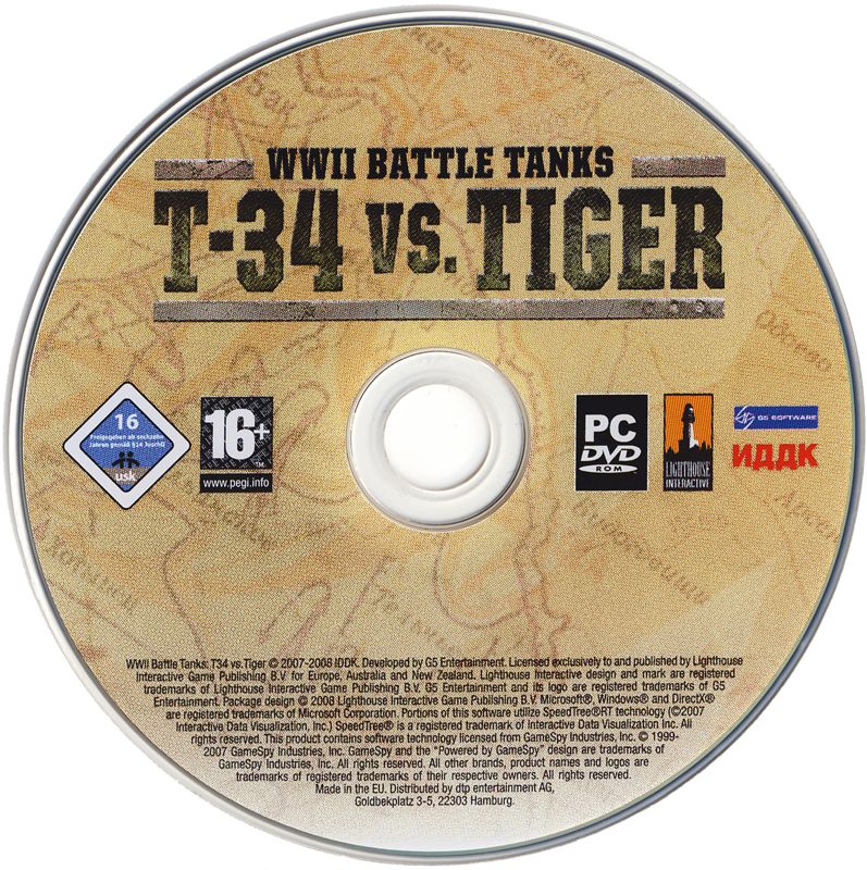 Media for WWII Battle Tanks: T-34 vs. Tiger (Windows)