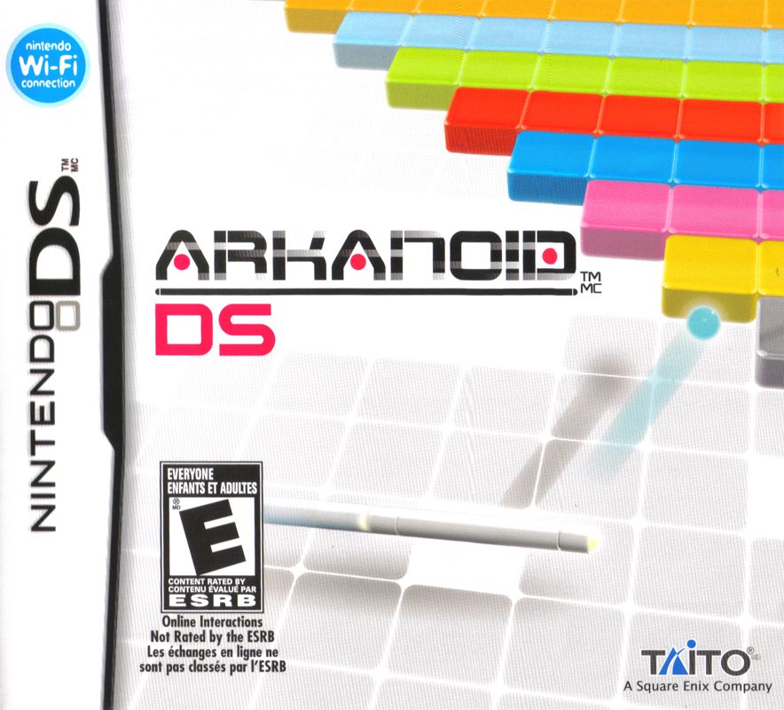 Front Cover for Arkanoid DS (Nintendo DS)
