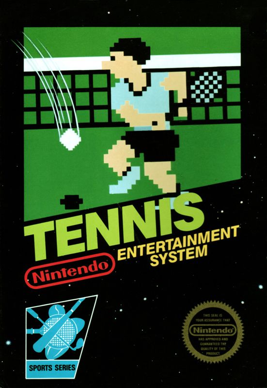 Front Cover for Tennis (NES)