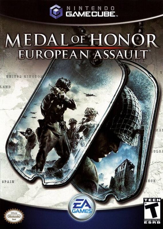 Front Cover for Medal of Honor: European Assault (GameCube)