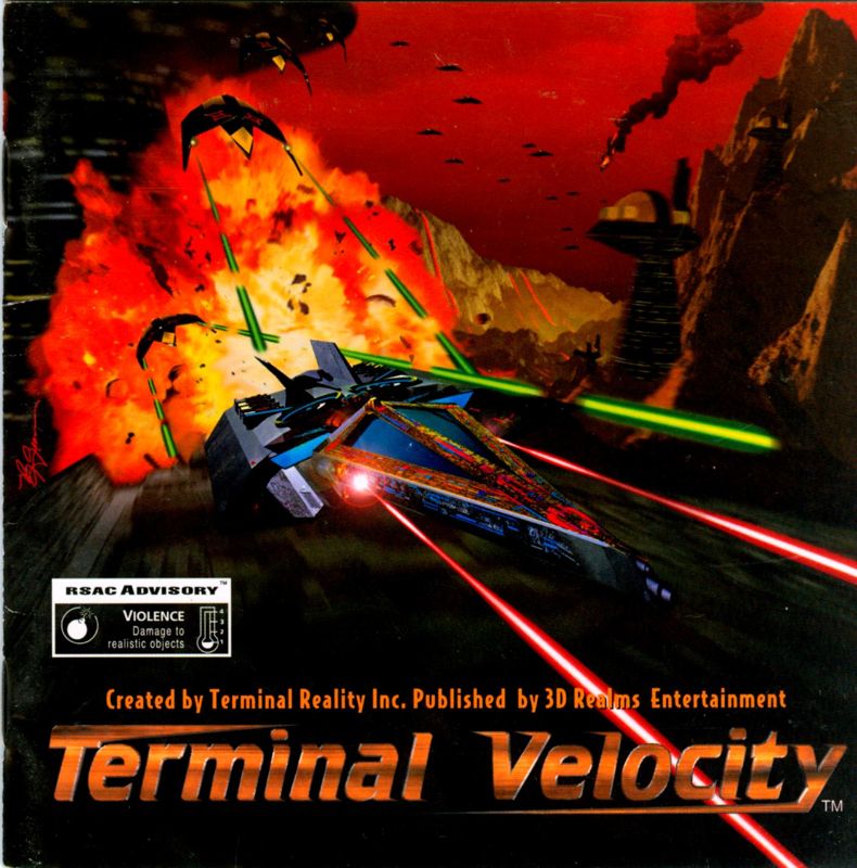 Other for Terminal Velocity (DOS) (Enhanced CD-ROM release): Jewel Case - Front