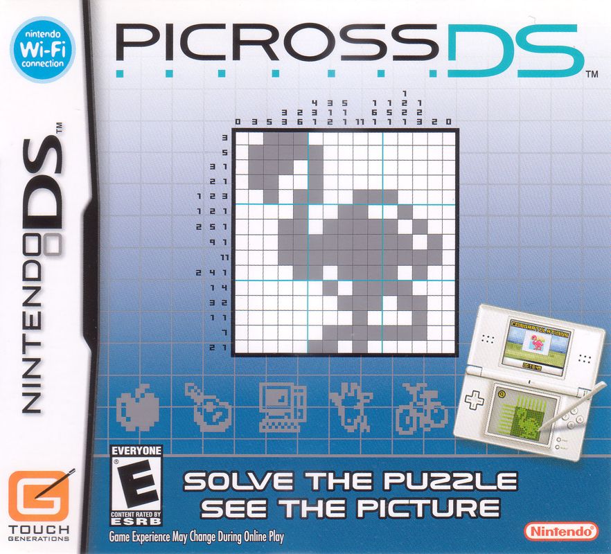 Front Cover for Picross DS (Nintendo DS)