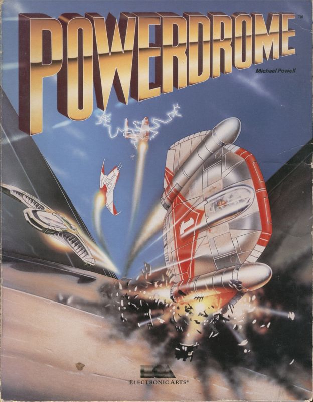 Front Cover for Powerdrome (DOS)