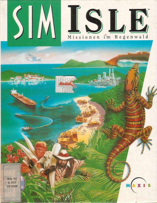 Front Cover for SimIsle: Missions in the Rainforest (DOS and Windows)