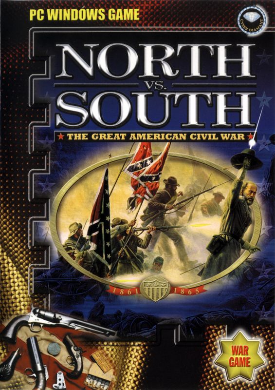 Front Cover for North vs. South (Windows) (Cyber Diamant release)