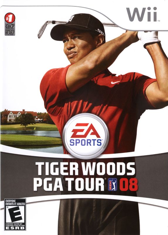 Front Cover for Tiger Woods PGA Tour 08 (Wii)