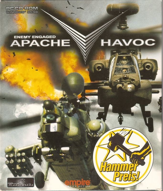 Front Cover for Enemy Engaged: Apache/Havoc (Windows) (Hammer Preis! release)