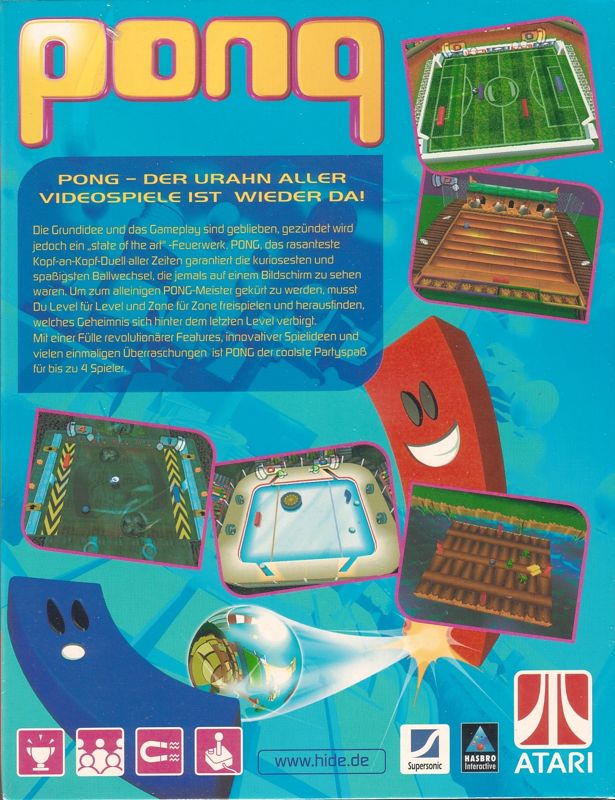 Back Cover for Pong: The Next Level (Windows)