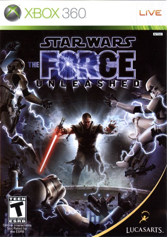 Front Cover for Star Wars: The Force Unleashed (Xbox 360)