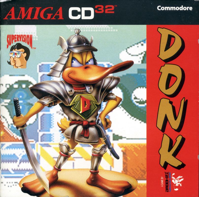 Front Cover for Donk! The Samurai Duck (Amiga CD32)