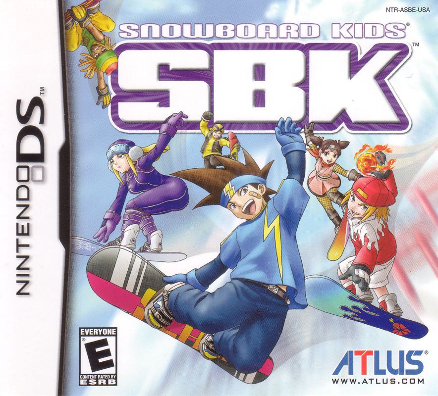 Front Cover for SBK: Snowboard Kids (Nintendo DS)