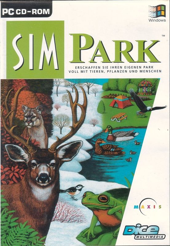 Front Cover for SimPark (Windows and Windows 3.x) (Dice Multimedia release)