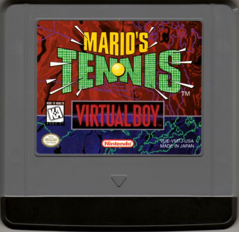 Media for Mario's Tennis (Virtual Boy)