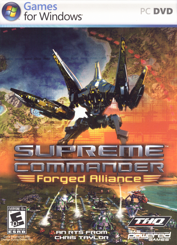 Front Cover for Supreme Commander: Forged Alliance (Windows)
