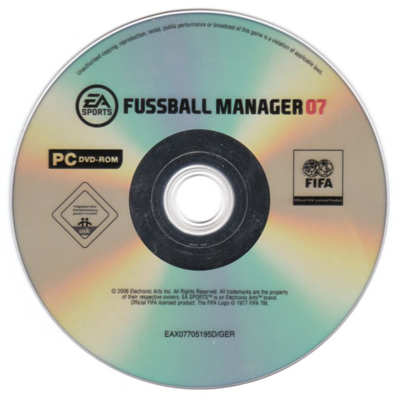 Media for FIFA Manager 07 (Windows)