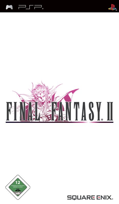 Front Cover for Final Fantasy II (PSP)