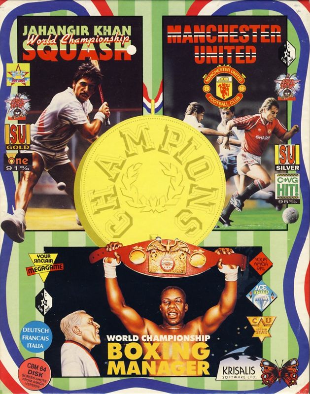 Front Cover for Champions (Commodore 64)