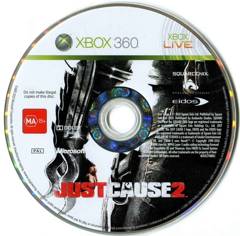 just cause 2 xbox 360
