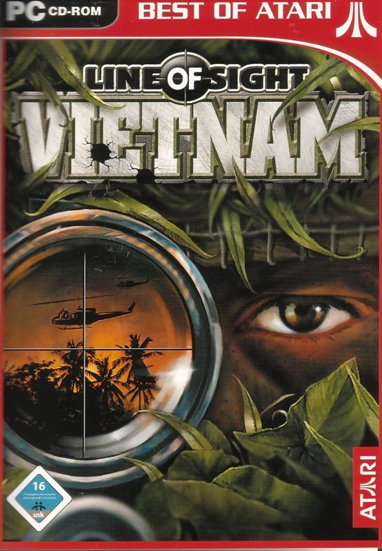 Front Cover for Line of Sight: Vietnam (Windows) (Best of Atari release)
