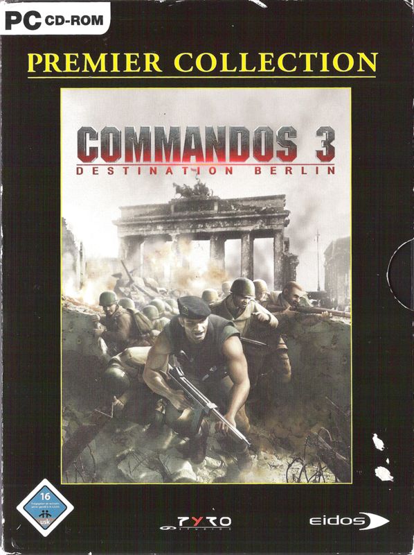 Front Cover for Commandos 3: Destination Berlin (Windows) (Premier Collection release)