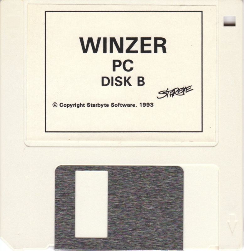 Media for Winzer (DOS): Disk 2/2