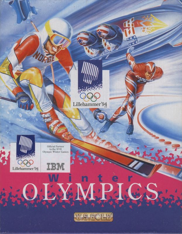 Front Cover for Winter Olympics: Lillehammer '94 (DOS)