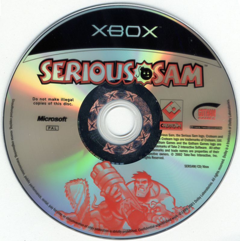Media for Serious Sam (Xbox)
