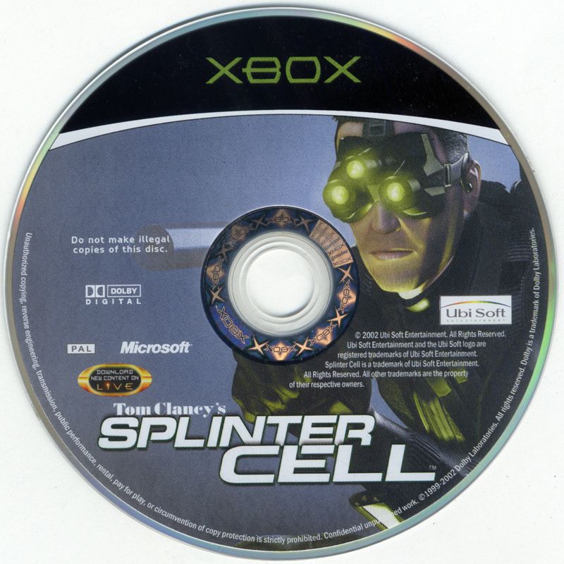 Media for Tom Clancy's Splinter Cell (Xbox)