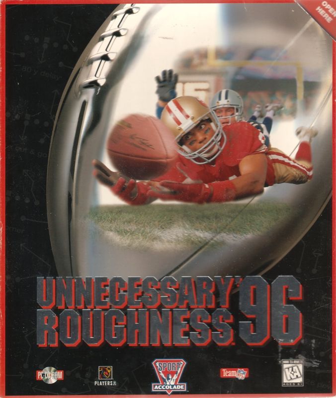 Front Cover for Unnecessary Roughness '96 (DOS)