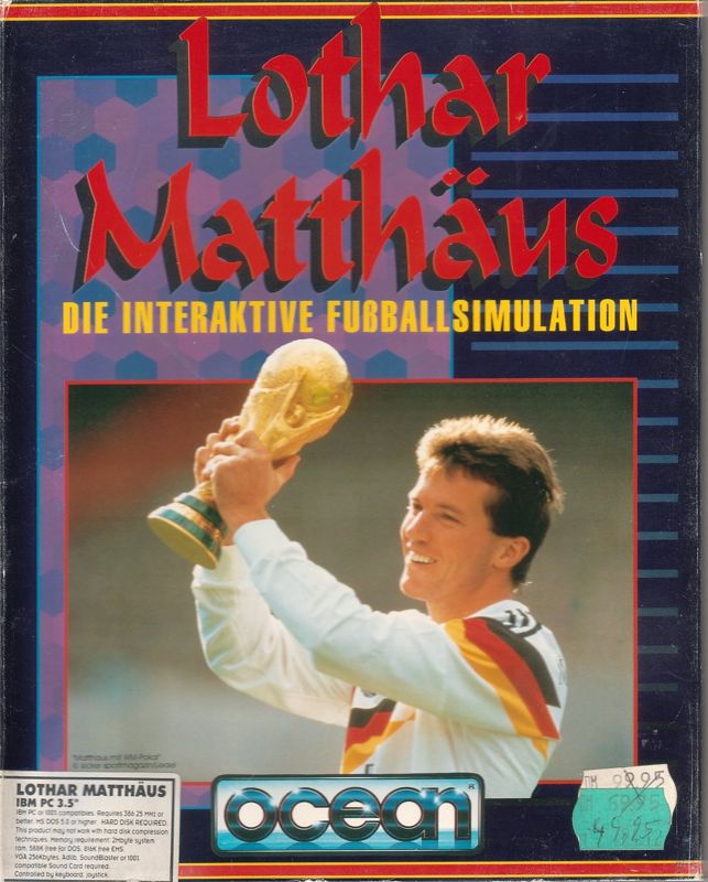 Front Cover for European Champions (DOS)