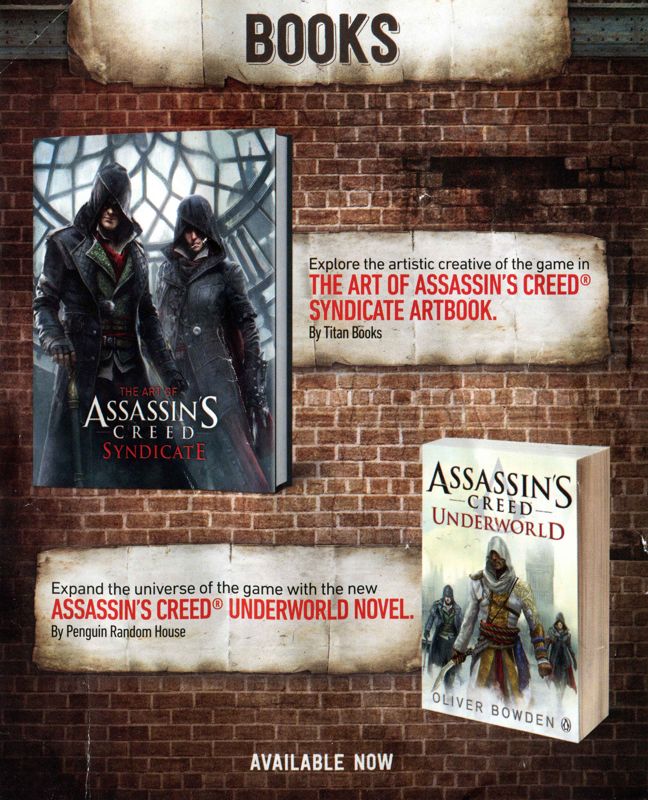 Advertisement for Assassin's Creed: Syndicate (PlayStation 4): Front