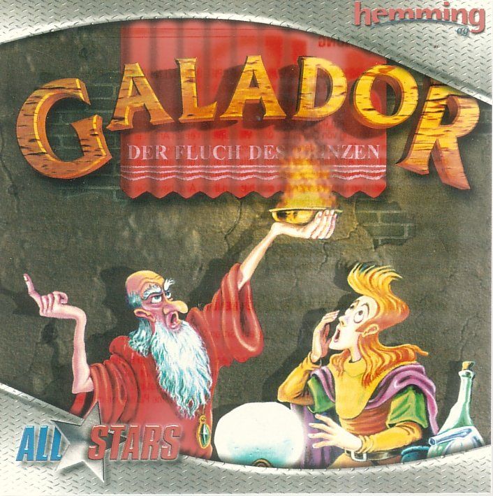 Front Cover for Galador: The Prince and the Coward (Windows) (Hemming Verlag budget release)