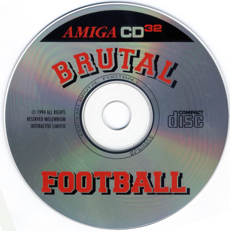 Media for Brutal Sports Football (Amiga CD32)