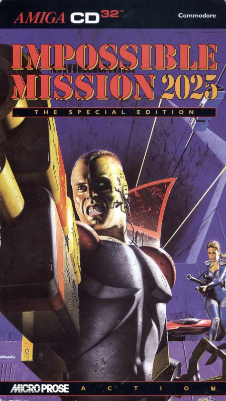 Front Cover for Impossible Mission 2025 (Amiga CD32)