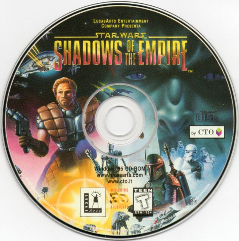 Media for Star Wars: Shadows of the Empire (Windows)