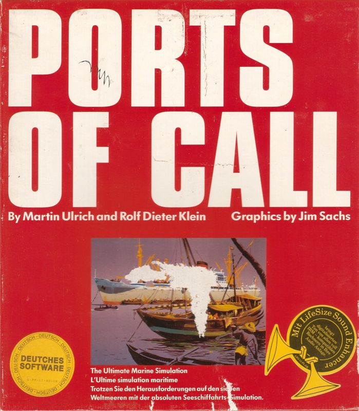 Front Cover for Ports of Call (DOS)